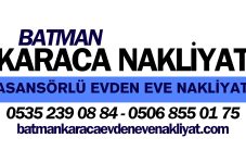 Batman Karaca  Evden Eve Nakliyat